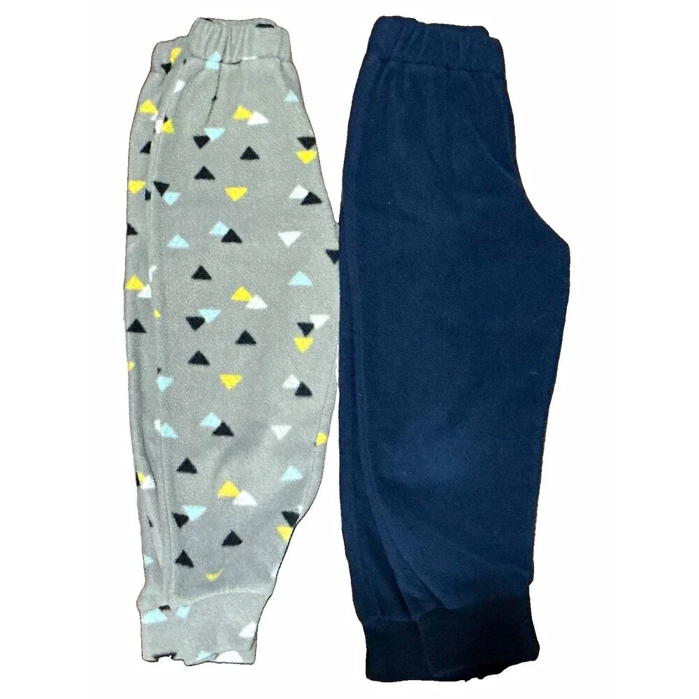The Children's Place 4T Jogger Pants 2-Pack Pull-On Elastic Waist Geometric